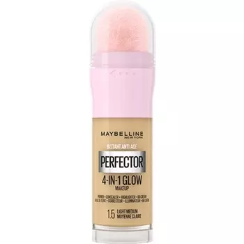 Косметика Maybelline 20 мл Instant Perfector 4в1 Glow 1.5 Light Medium, Maybelline New York