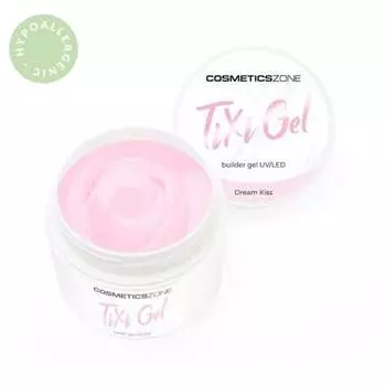 Косметика Zone Builder гель с жидкостью памяти светло-розовый UV LED Dream Kiss 5мл, Cosmetics Zone