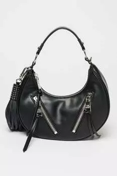 Космическая сумка с декоративными кистями Steve Madden, черный