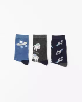 Космический носок Sfera, синий