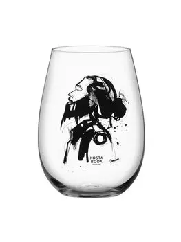 Kosta Boda All about you - Стакан Love Him, 2 шт., 57 кл, прозрачный