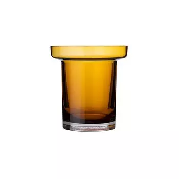 Kosta Boda Limelight Низкая Ваза, оранжевый