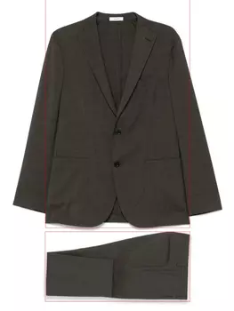 Костюм 50К Boglioli, серый