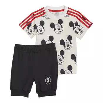 Костюм Adidas Disney Mickey Mouse, бежевый/черный