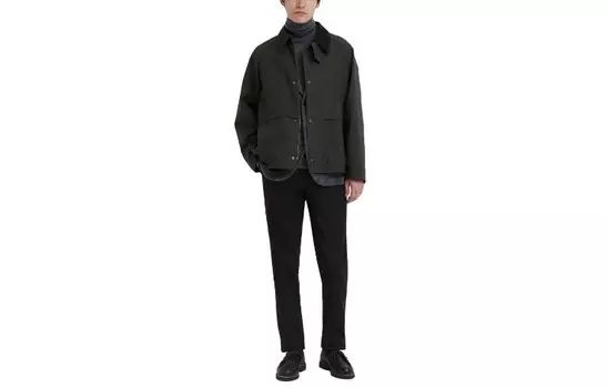 Костюм Брюки Мужские Черные Uniqlo, черный