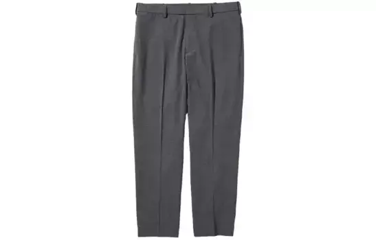 Костюм Брюки Мужские Свинцово-серые Uniqlo, серый