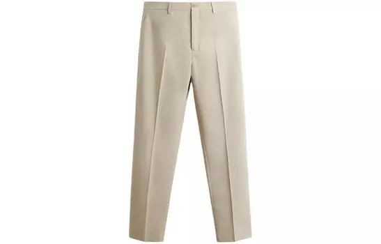 Костюм Брюки Мужские Загар Zara, цвет Tan
