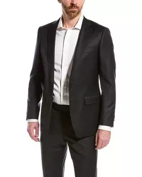 Костюм Cavalli Class из 2 предметов Slim Fit Wool, серый