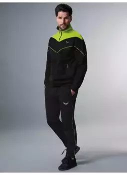 Костюм для отдыха Trigema "Комбинезон для бега TRIGEMA в спортивном стиле" (1 шт.), черный