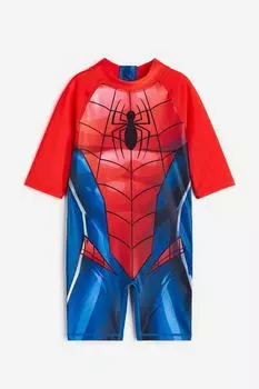 Костюм для серфинга с UPF 50 H&M, красный/синий