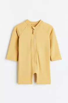 Костюм для серфинга UPF 50 H&amp;M, светло-желтого