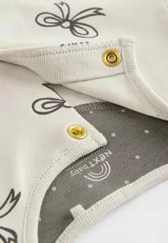 Костюм для сна EMBROIDERED DETAILS 3 PACK REGULAR FIT Next, серый
