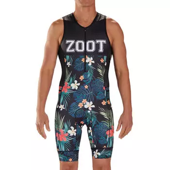 Костюм для триатлона мужской LTD Triathlon Aero Racesuit - Kona Ice ZOOT, красочный/черный/желтый