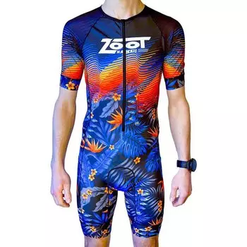 Костюм для триатлона с коротким рукавом Zoot LTD Aero, разноцветный