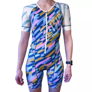 Костюм для триатлона с коротким рукавом Zoot LTD Aero, разноцветный
