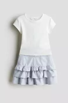 Костюм-Двойка из хлопчатобумажного трикотажа H&M, мультиколор