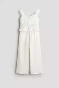 Костюм-Двойка из крепа H&M, белый