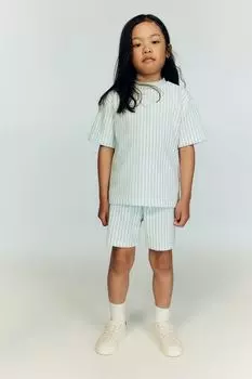 Костюм-Двойка из махровой ткани H&M, зеленый