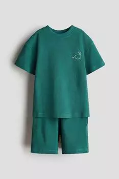 Костюм-Двойка из вафельного хлопка H&M, мультиколор