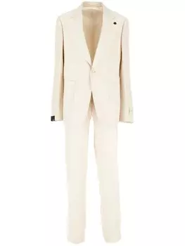 Костюм-двойка Lardini, нейтральный