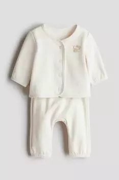 Костюм-Двойка с кардиганом и брюками-джоггерами H&M, мультиколор
