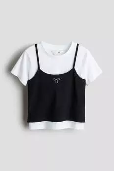 Костюм-Двойка с рубашкой и майкой H&M, мультиколор