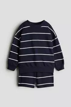 Костюм-Двойка с толстовкой и шортами H&M, мультиколор