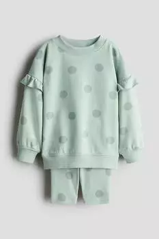 Костюм-Двойка с толстовкой и шортами H&M, мультиколор