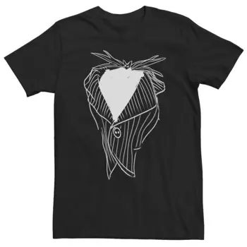 Костюм Джека Скеллингтона Big & Tall Disney «Кошмар перед Рождеством», черный