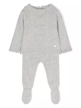 Костюм фактурной вязки Patachou, серый