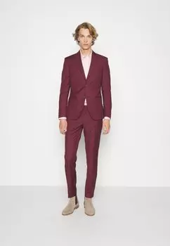 Костюм Fashion Suit Isaac Dewhirst, бордовый