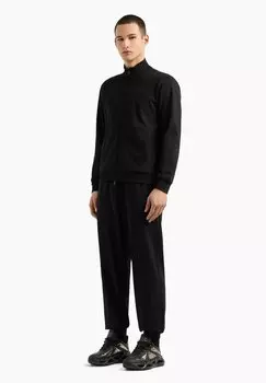 Костюм FULL ZIP VISIBILITY SET EA7 Emporio Armani, черный