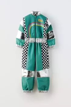 Костюм гонконика ZARA, зеленый