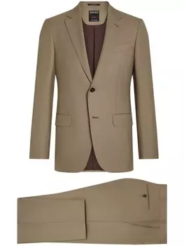 Костюм из кашемира Zegna, серый