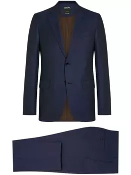 Костюм из кашемира Zegna, синий