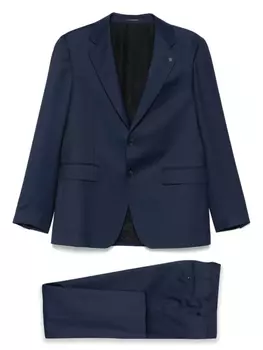 Костюм из натуральной шерсти Tagliatore, синий