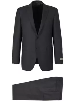 Костюм из шерсти Canali, серый