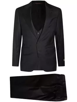 Костюм из шерсти Canali, синий