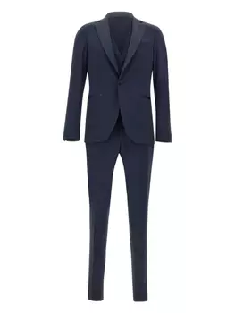 Костюм из шерсти Corneliani, синий