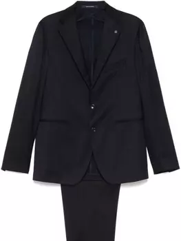 Костюм из шерсти Tagliatore Virgin, синий