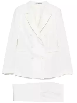 Костюм из шерсти «Тальяторе» Tagliatore, белый