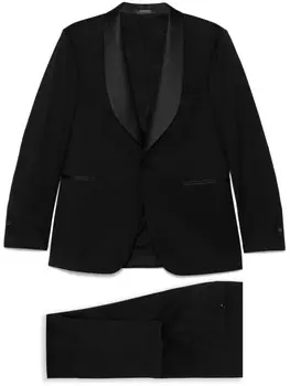 Костюм из шерсти «Тальяторе» Tagliatore, черный