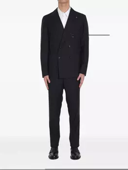 Костюм из шерсти «Тальяторе» Tagliatore, синий