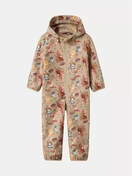 Костюм из софтшелла regular fit Name It, бежевый