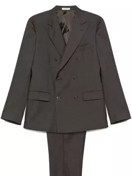 Костюм из вирджинской шерсти Boglioli, серый