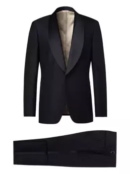 Костюм из вирджинской шерсти FURSAC, черный