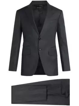 Костюм из вирджинской шерсти TOM FORD, серый