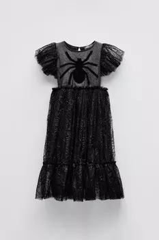Костюм «Королева Пауков» Zara, черный