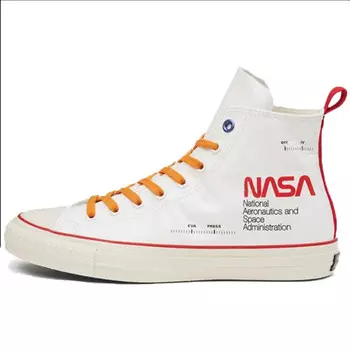 Костюм космического назначения Chuck Taylor All Star 100 Hi NASA белый оранжевый Converse
