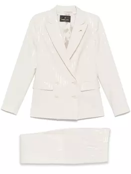 Костюм Manuel Ritz, украшенный пайетками, нейтральный